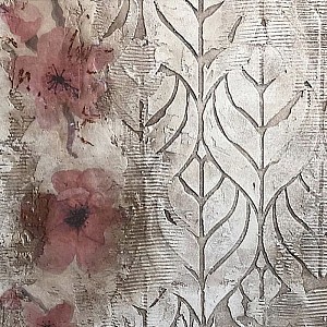 Трафарет - Липа без шва - Фотография интерьере 17