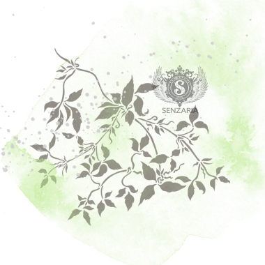 Трафарет - Клематис 4 Трафарет - Клематис 4