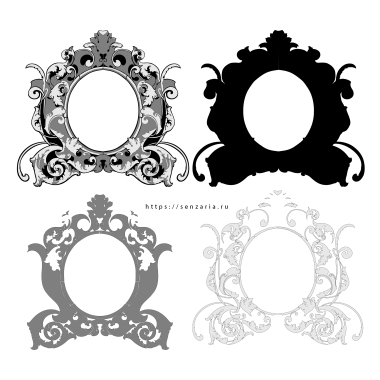 Трафарет - Жозефина