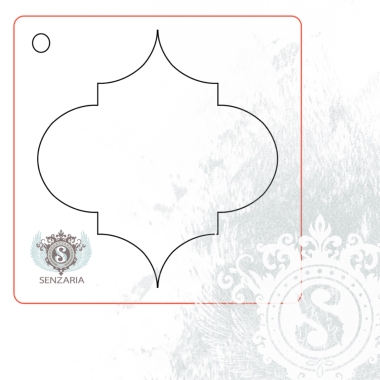 Трафарет - Марокко фрагмент Трафарет - Марокко фрагмент