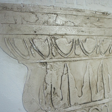 Трафарет - Колонна Лиственная