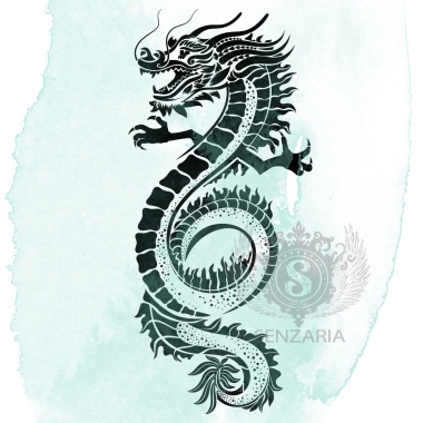 Трафарет - Воздушный дракон