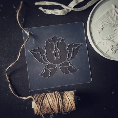 Трафарет - Цветок 1 Трафарет - Цветок 1